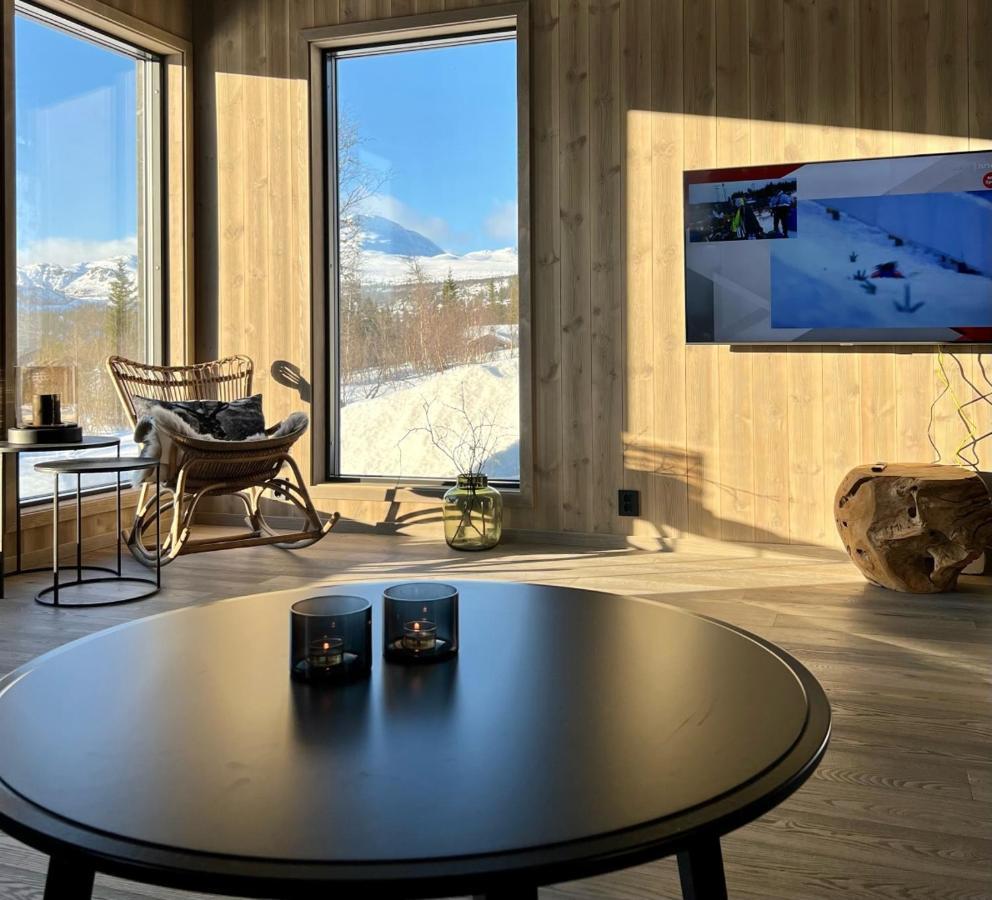 Brand New Cabin On The Sunny Side Of Gaustatoppen With A Great View Tuddal Exterior photo